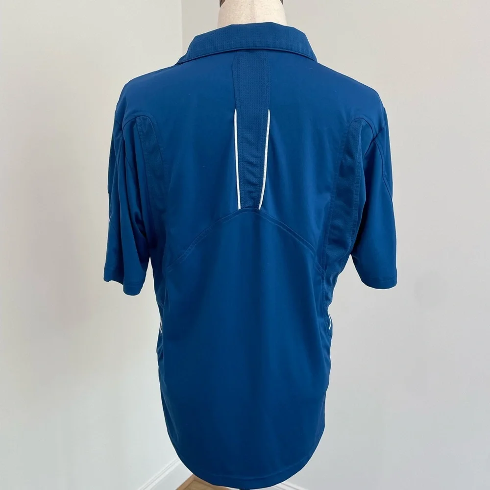 Adidas Men's Performance Golf Polo Shirt in Blue
